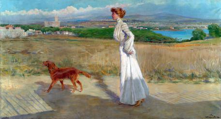 Zampate di colore a forma di cane nella Belle Epoque di Giovanni Boldini in mostra al Vittoriano di Roma fino a luglio