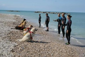 Anche il gruppo di salvataggio in mare di Fano alla manifestazione